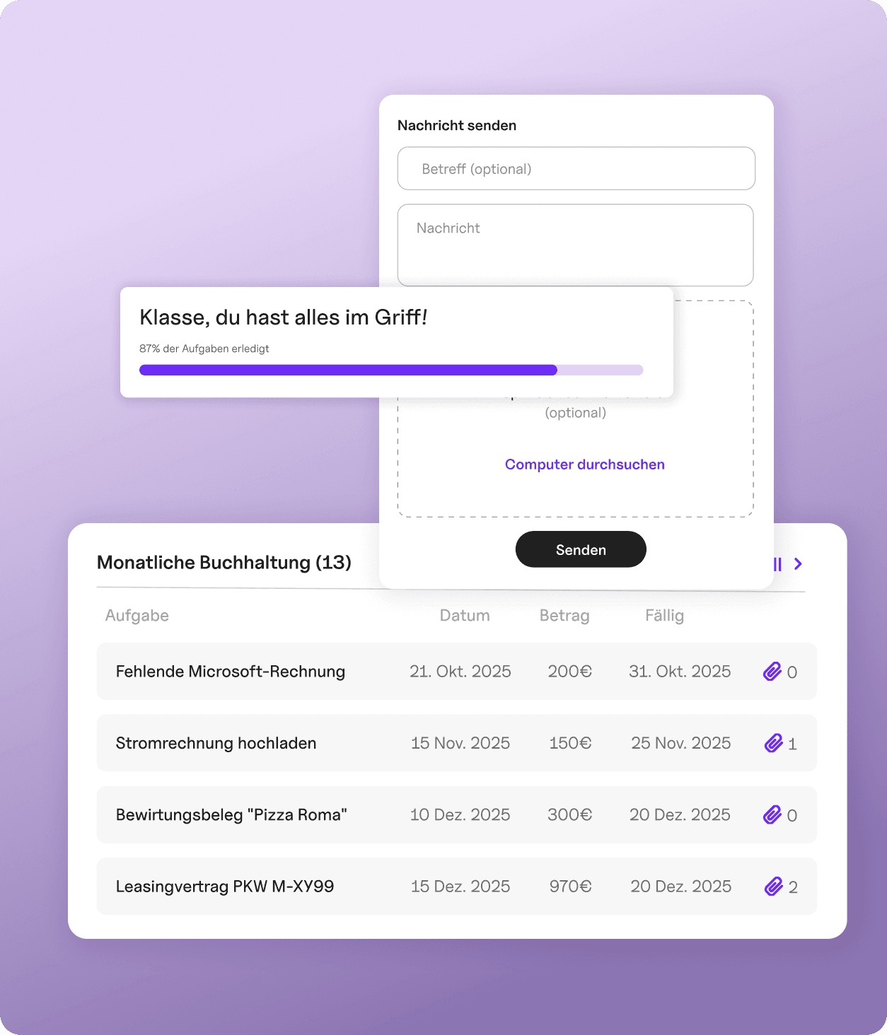 Skalar Portal - Nahtlose digitale Buchhaltung mit automatisiertem Belegmanagement